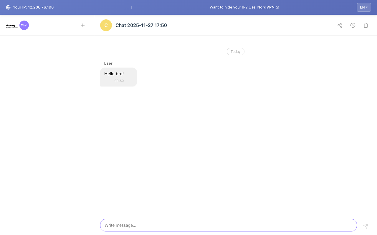 SecretChat Conversation