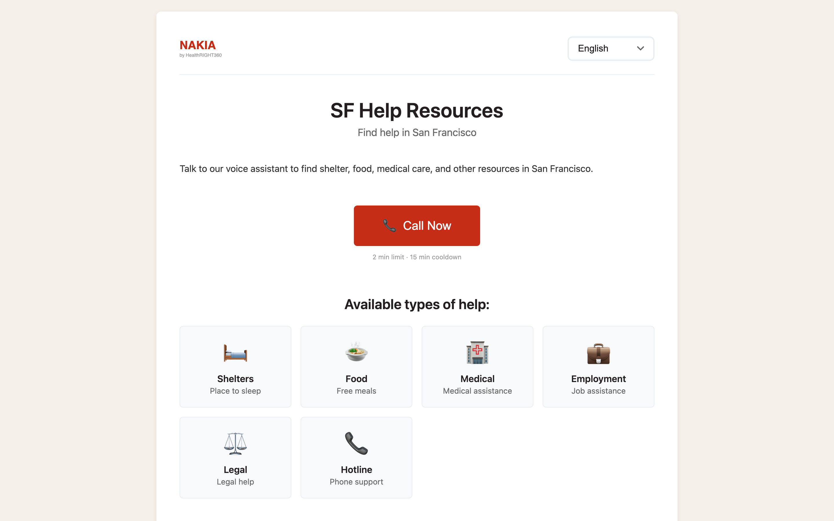 Nakia Resources Screenshot